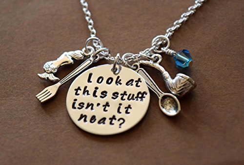 Little Mermaid inspired Necklace-Look at this stuff isn't it neat? The Little Mermaid Ariel necklace-mermaid necklace