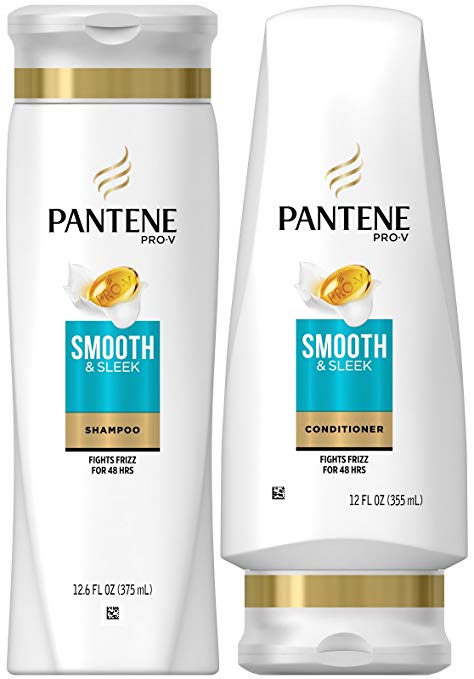 Pantene Pro-V DUO Set Shampoo 12.6 Ounce   Conditioner 12 Ounce (Smooth and Sleek)