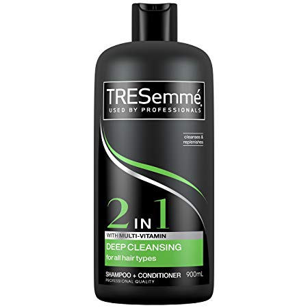 TRESemme Cleanse and Renew 2-in-1 Shampoo Plus Conditioner, 900 ml, Pack of 4