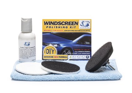 Glass Polishing Kit for all Types of Glass and Car Windshield Wiper Blade Scratches