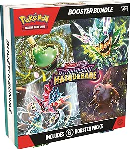 POKEMON TCG: Scarlet and Violet Twilight Masquerade Booster Bundle