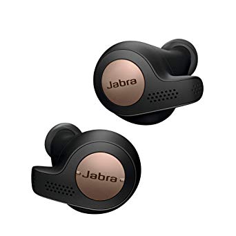 Jabra Elite Active 65t Alexa Enabled True Wireless Sports Earbuds with Charging Case  – Copper Black