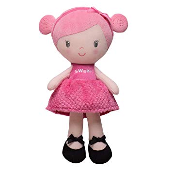 Baby Starters Plush Snuggle Buddy Baby Doll, Sweet Rosie