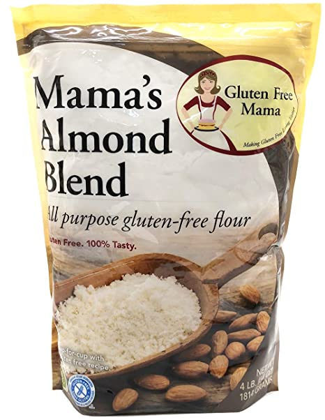 Gluten Free Mama’s: Almond Blend Flour - Gluten Free Flour - Non-Gritty Texture - Great Flavor for Recipes - Certified Gluten Free Ingredients - All Purpose - Safe for Celiac Diet
