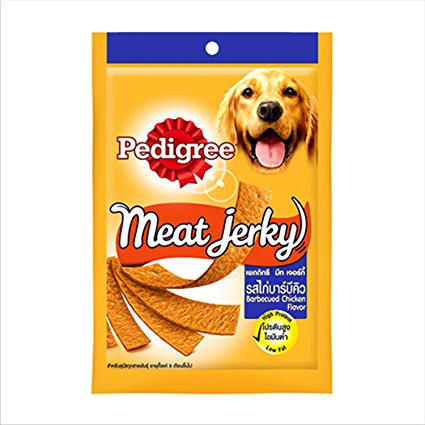Pedigree Dog Treats Meat Jerky Stix, Barbeque Chicken, 80 g Pouch