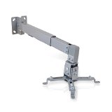 PYLE PRJWM8 Universal Projector Holder Wall Mount with Telescoping Length Angle and Tilt Adjustment10-10