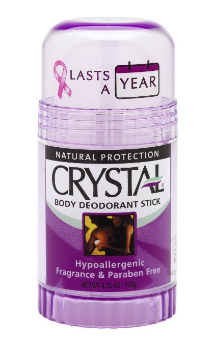 CRYSTAL BODY DEODORANT Stick - Unscented (4.25 fl oz)