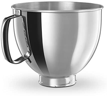 KitchenAid K5THSBP Artisan 5-Quart Stainless Bowl with Comfort Handle Hand/Stand