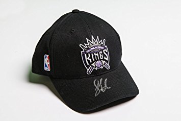 Sacramento Kings Hat Autographed by Peja Stojakovic