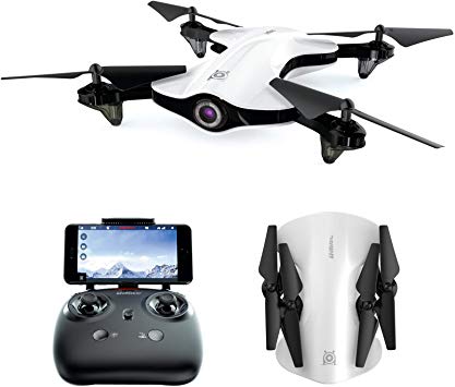 Cheerwing U29Plus Foldable WiFi FPV Drone for Kids and Adults with 120° Wide-Angle 720P HD Camera RC Quadcopter for Beginners