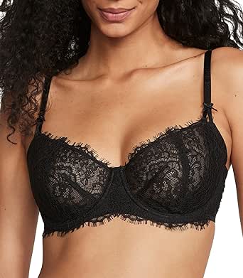 Victoria's Secret Wicked Balconette Unlined Bra, Dream Angels, Lace Bras for Women (32A-38DDD)