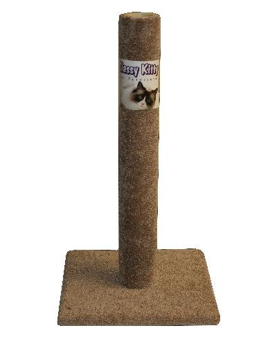 Classy Kitty Cat Carpet Scratching Post Assorted Colors