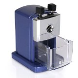 Magicfly Portable Pencil Sharpener Metallic Plum  Compact and Quiet Classroom Sharpener That Gets Straight to the Point