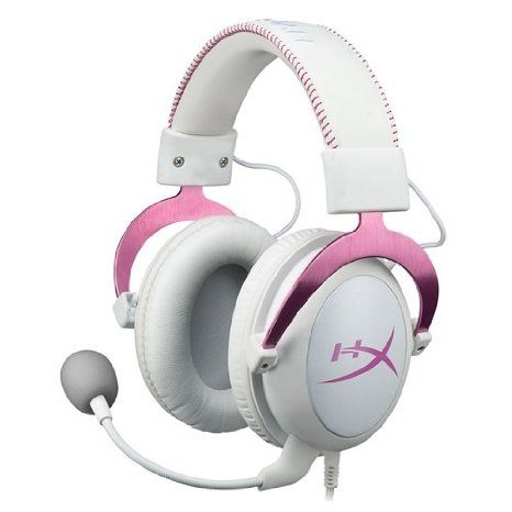 HyperX Cloud II Gaming Headset for PC and PS4 - Pink KHX-HSCP-PK