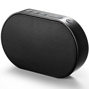 Wireless Bluetooth Speakers, GGMM Portable Outdoor Amazon Alexa WiFi AirPlay Spotify Speaker, E2 Black
