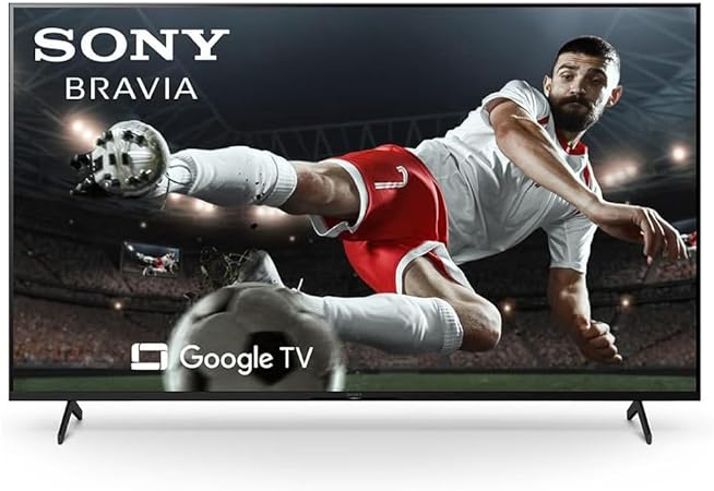 Sony BRAVIA KD-50X80K - 50-inch - LCD - 4K Ultra HD (UHD) - High Dynamic Range (HDR) - Google TV - (Black, 2022 model)