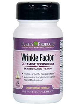Phytoceramides Skin Hydration Formula with Biotin | Wrinkle Factor featuring Ceramide Technology | Maintains the Skin's Protective Barrier Against Moisture Loss* | from Purity Products | 30 Capsules
