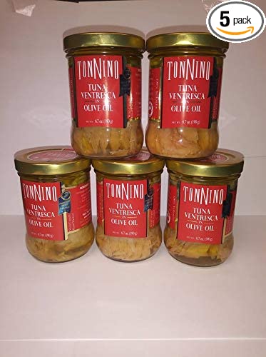 New Tonnino Tuna Ventresca,In Olive Oi 6.7 Oz (Pack Of 5) …