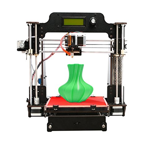 Geeetech 3D Printer, Wooden Prusa I3 Pro W desktop 3D printer DIY Kit with WIFI Cloud, 200x200x180mm（7.9''*7.9''*7.1''） Printing Size,Support Wi-Fi Connect, EasyPrint 3D App and filament PLA/ ABS/ Flexible PLA