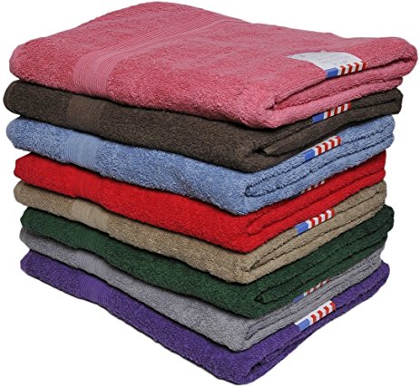 Ruthy's Textile Luxury Bath Sheet Towel 36" X 68" 100% Cotton Extra Large Beach, Pool, Bath Towels, Soft and Highly Absorbent Towels (3 Piece)