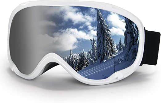 Dmeixs Ski Goggles Snowboard Goggles Snowmobile Skiing OTG Anti Fog Snow Sports Goggles