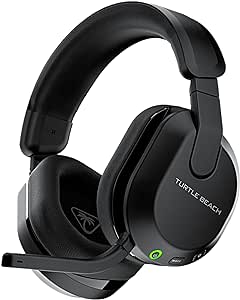 Turtle Beach Stealth 600 Black PlayStation Wireless Gaming Headset w/ 80hr Battery, 50mm Speakers & Bluetooth for PS5, PS4, Nintendo Switch, PC and Mobile