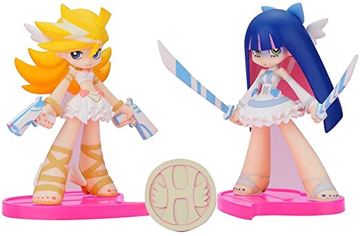 Panty & Stocking with Garterbelt: Twin Pack Panty & Stocking with Heaven Coin Angel Ver. Figure Set