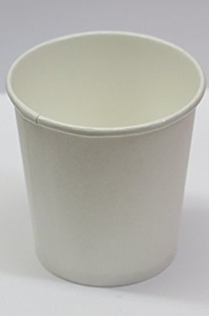 4 Oz. White Paper Hot Cups -100 pack - BPA Free safe for food contact. - Plus 1 Re-usable clip on cup Handles