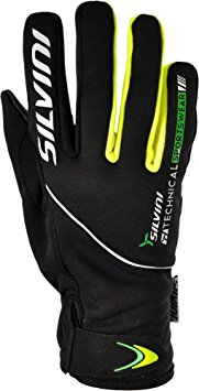 NOVELTY Winter Gloves Full Finger For Cycling & Mountain Bike By Silvini / Mens Cold Weather Softshell Gloves For Sports & Outdoors W/ Anti-Slip Grip, Gel Padding – Windproof & Waterproof
