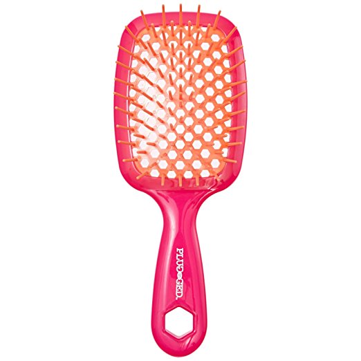 Plugged In Lightweight Cushion-less Vented Paddle Brush