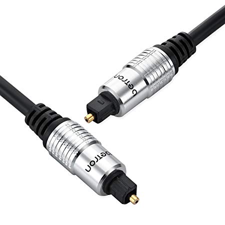 Betron Premium Toslink Digital Optical SPDIF Audio Cable - Digital audio cable , Compatible with PS3,Sky HD, HDtvs, Blu-rays, AV Amps, Superior-grade optical fiber to deliver better clarity and transfer digital signal (2 Meter)