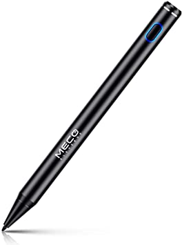 【2 Extra Nibs】 Stylus Pen for iPad with Palm Rejection, MECO Rechargeable Active Pencil High Sensitivity & Fine Point for (2018-2020) iPad Pro (11/12.9''), iPad 6th/7th, iPad Mini 5th, iPad Air 3rd