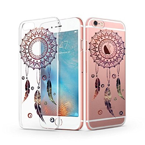 iPhone 6s Case, iPhone 6 Case, MOSNOVO Beautiful Dream catcher Collection Design Printing Clear Case Cover for Apple iPhone 6s iPhone 6 4.7 Inch Cellphone Hard Back Cover