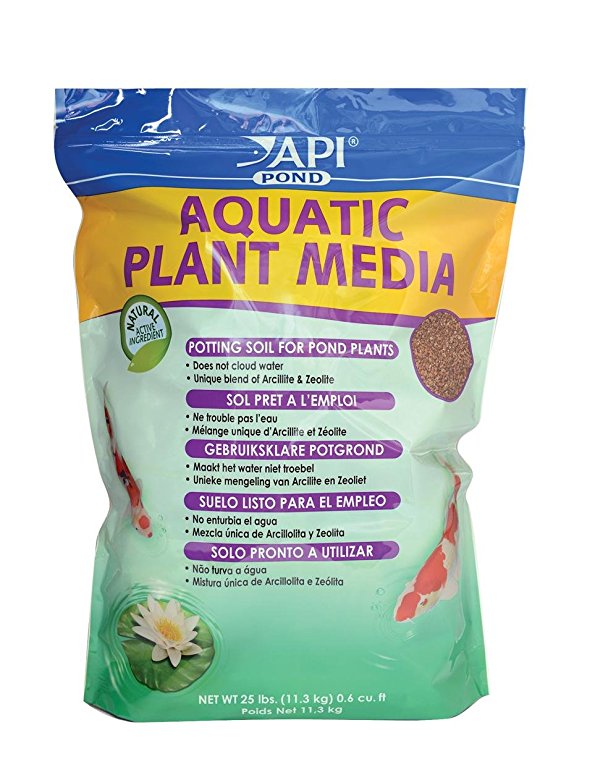 API POND AQUATIC PLANT MEDIA Potting Soil For Pond Plants  25-Pound Bag