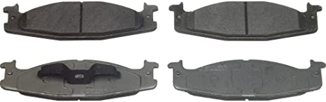 Wagner ThermoQuiet MX632 Semi-Metallic Disc Pad Set, Front