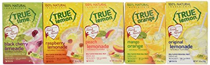 True Lemon Assorted Beverage & Lemonade Drink Mixes 10 Ct 1.06oz(Pack of 5)