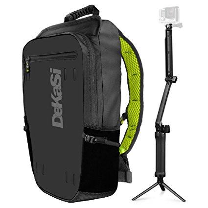 DeKaSi Seeker Backpack for GoPro HERO5 (Black,16L,FREE Extended 3-Way)
