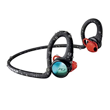 Plantronics Backbeat FIT 2100 Wireless in-Ear Sweatproof Waterproof Sports Workout Headphones, Black (Non-Retail Packaging)