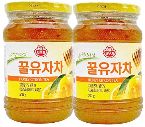 Honey Citron Yuzu Tea 500g (2 Bottle)