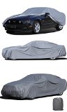 OxGord Executive Storm-Proof Car Cover - 100 Water-Proof 7 Layers -Developed for Any and All Conditions - Ready-Fit  Semi Custom - Fits up to 204 Inches