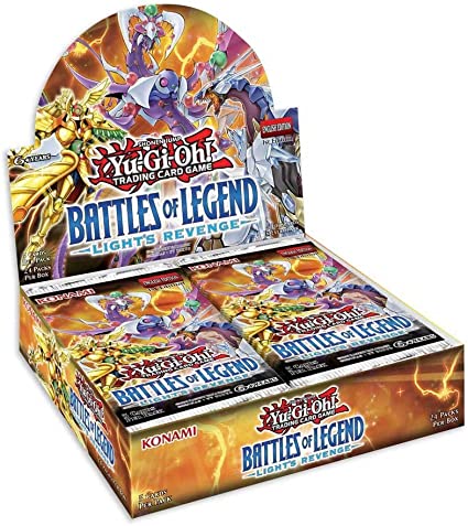 Yu-Gi-Oh Battle Of Legend Lights Revenge Booster Display Box