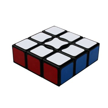 Dodolive 1x3x3 Floppy Magic Cube Brain Teaser Magic Cube Funny Educational Plastic Puzzle,Black