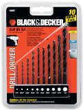 Black and Decker 15557 Drill Bit Set 10-Piece