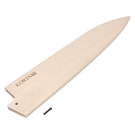 Korin Magnolia Wood Knife Sheath /Saya Cover for Chef Knife (Gyutou) 8.2" (21cm)