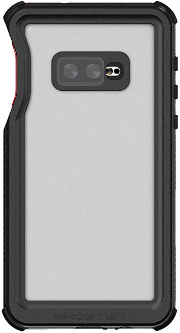 Ghostek Nautical Extreme Waterproof Case Cover Designed for Samsung Galaxy S10e (2019) – Red | Military Grade Standard Drop Tested   Built-in Screen Protector