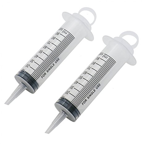 IDS 2 Pack Garden Syringe, 100 mL/cc 3.4oz