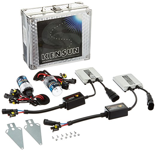 55w Kensun HID Xenon Conversion Kit "All Bulb Sizes and Colors" with Digital Ballasts - H7 - 4300k