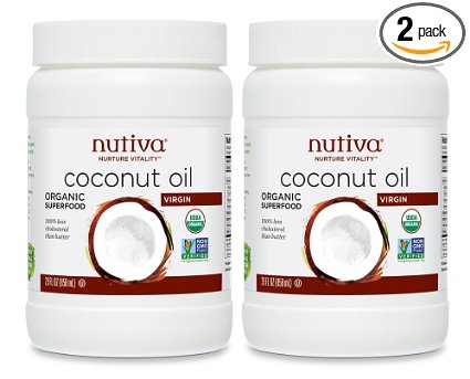 Nutiva Organic Virgin Coconut Oil 29 Ounce Pack of 2