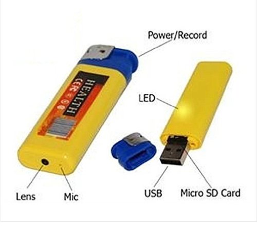1 X Mini DV Hidden Lighter Spy Camera Cam Video Recorder
