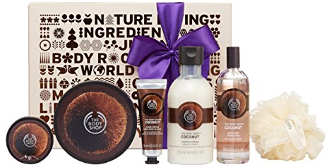 The Body Shop Coconut Essential Collections Bath & Body Gift Set, 5 pc